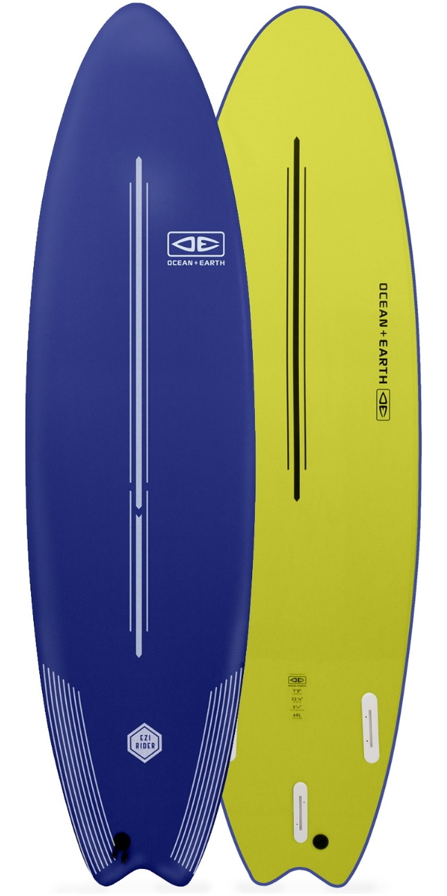 OCEAN＆EARTH EZI-RIDER SOFTBOARD 2026 Ocean and Earth Ezi Rider Softboard OESESO - Navy